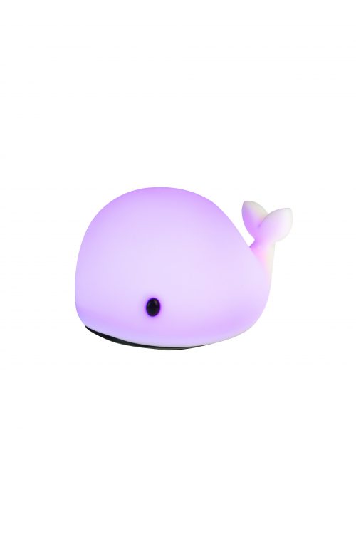 Veilleuse en Silicone couleurs changeantes LIL'WHALE