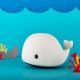 Veilleuse en Silicone couleurs changeantes LIL'WHALE BALEINE