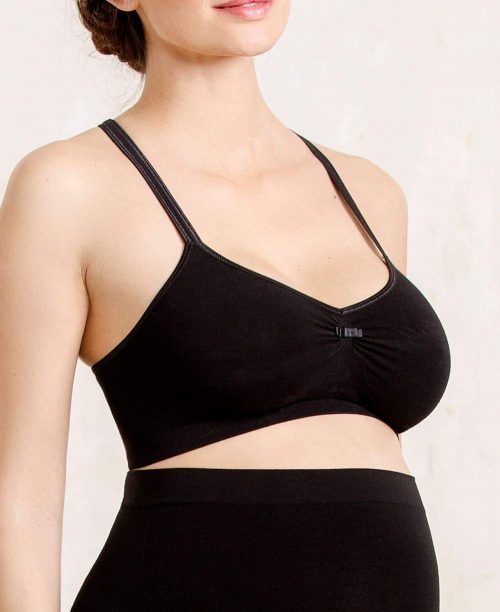 Brassière de grossesse et d'allaitement SERENITY NOIR