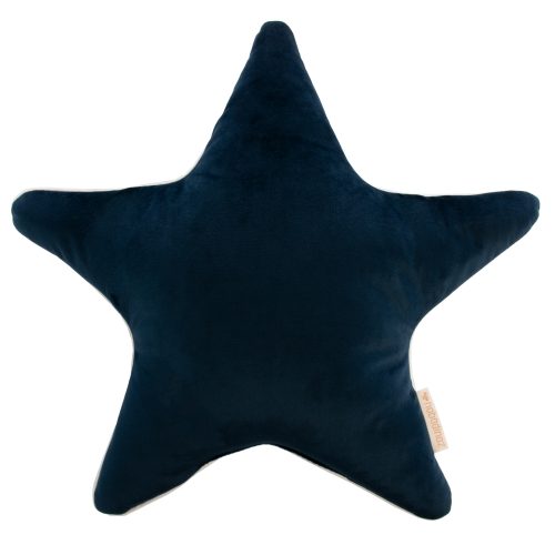 Coussin ARISTOTE VELVET NIGHT BLUE