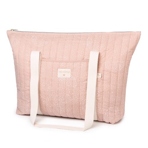 Sac à langer Paris WHITE BUBBLE MISTY PINK