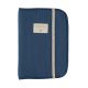 Protège carnet de santé en coton bio NID D'ABEILLE NIGHT BLUE