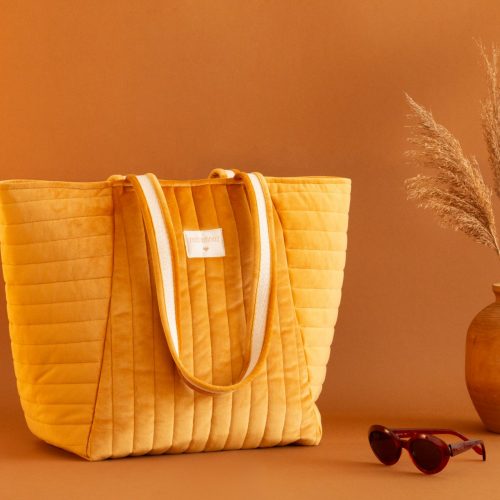 Sac Velours SAVANNA FARNIENTE YELLOW