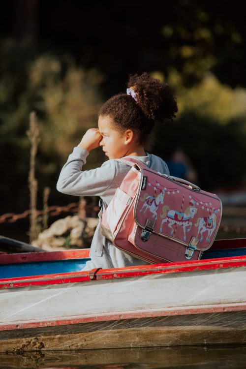 CAROUSSEL Cartable de qualité pour enfant boutique pour enfant saint pierre ILE DE LA REUNION rentrée des classes écoles livraison 974 caramel et Cie