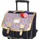 Cartable trolley Tann's Antonia bleu sac primaire magasin pour enfant bagagerie st pierre 97410 livraison 974 la réunion rentrée des classes