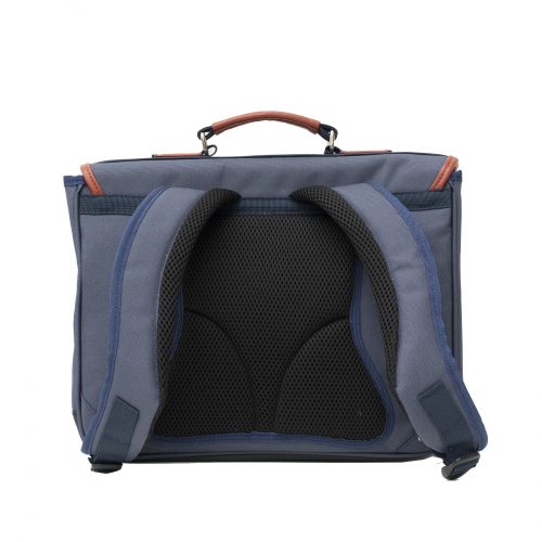 Cartable primaire 41cm TIGRE BLEU caramel et cie pour école primaire magasin pour enfant saint pierre ile de la reunion