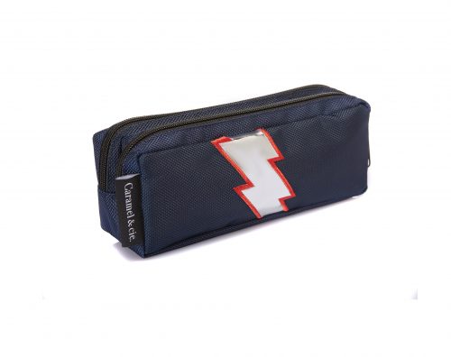 Trousse double ECLAIR BLEU