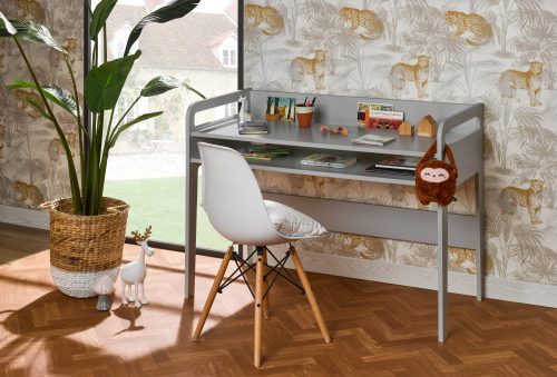 Bureau GRAPHIC GRIS PERLE pour enfant et ado magasin de meuble ile de la Reunion