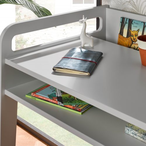 Bureau GRAPHIC GRIS PERLE pour enfant et ado magasin de meuble ile de la Reunion