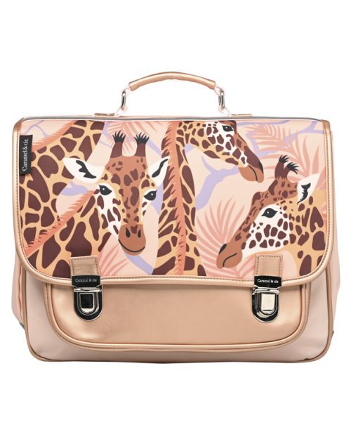 JOLIES GIRAFE Cartable pour enfant boutique pour enfant saint pierre ILE DE LA REUNION rentrée des classes écoles livraison 974 caramel et Cie