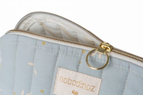 Petite Trousse de toilette HOLIDAY WILLOW SOFT BLUE nobodinoz reunion