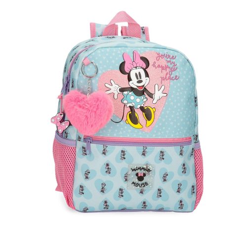 Sac maternelle MINNIE MOUSE pour école maternelle ou crèche cartable de qualité boutique pour enfant saint pierre ILE DE LA REUNION rentrée des classes écoles livraison 974