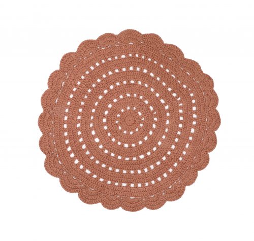 décoration tendance pour enfant reunion Tapis en crochet tissé main TOFFEE