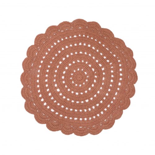 décoration tendance pour enfant reunion Tapis en crochet tissé main TOFFEE