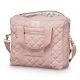 Sac à langer en coton bio ROSE