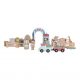 Blocs pour circuit de train en bois ZOO