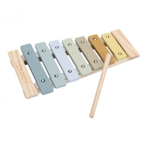 Xylophone en bois BLEU NEW