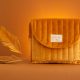 Grande Trousse de toilette velours SAVANNA FARNIENTE YELLOW