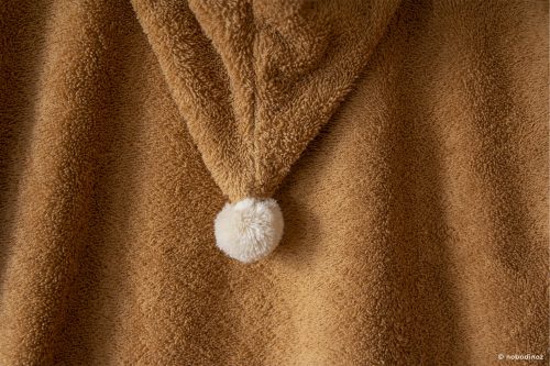 Poncho de bain en Coton bio SO CUTE CARAMEL