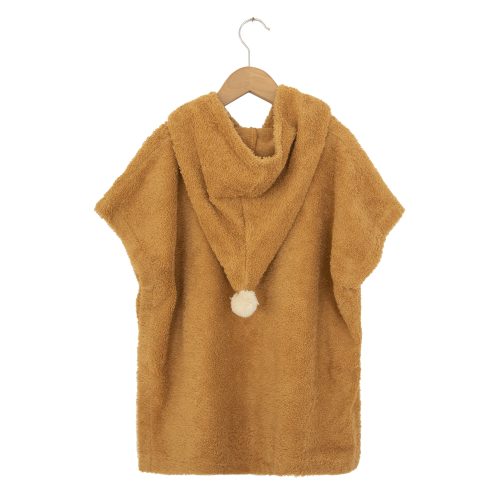 Poncho de bain en Coton bio SO CUTE CARAMEL