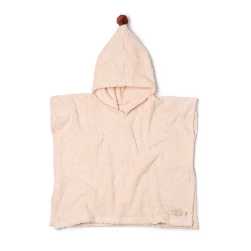 Poncho de bain en Coton bio SO CUTE PINK