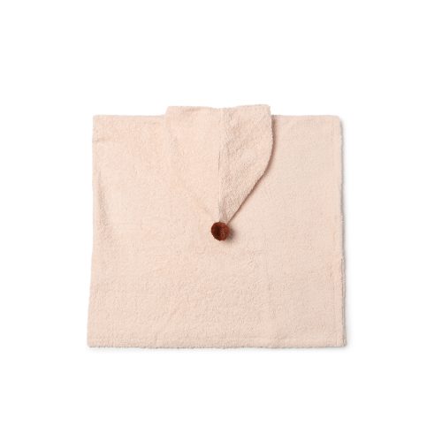 Poncho de bain en Coton bio SO CUTE PINK