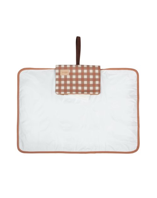 Pochette à langer en coton bio imperméable HYDE PARK revendeur officiel nobodinoz saint pierre boutique ILE DE LA REUNION livraison 974