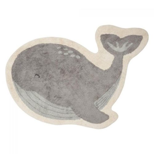 Tapis baleine bleue coton lavable en machine LITTLE DUTCH magasin de décoration chambre d'enfants à saint pierre 97410 livraison la réunion 974