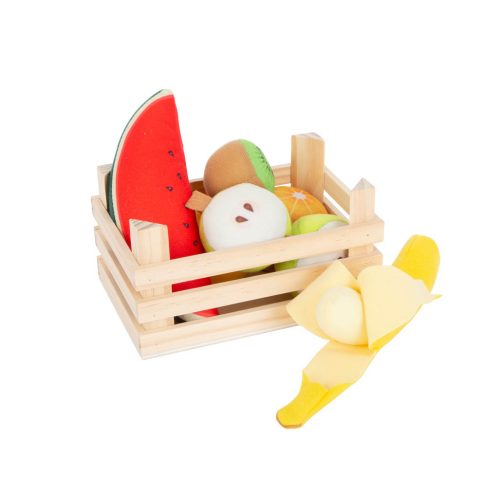 Caisse de marchande set de FRUITS magasin de jouet enfant st pierre Réunion