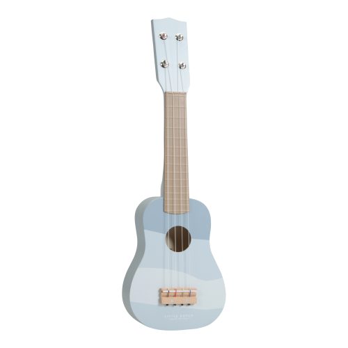 Guitare en bois BLUE revendeur little dutch ile de la reunion livraison dom