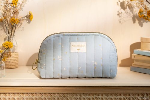 Grande Trousse de toilette HOLIDAY WILLOW SOFT BLUE Revendeur nobodinoz st pierre reunion