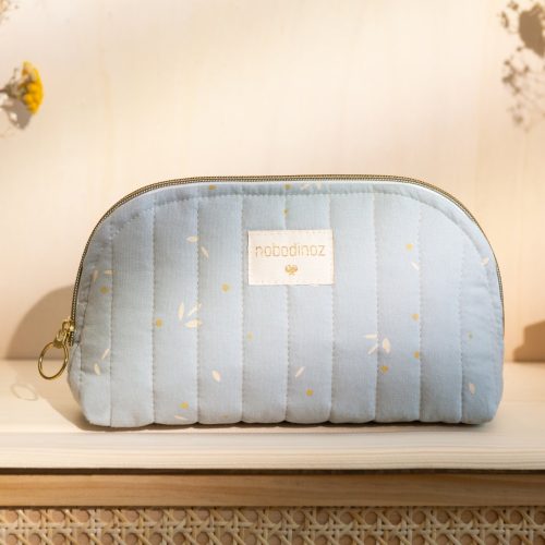 Grande Trousse de toilette HOLIDAY WILLOW SOFT BLUE Revendeur nobodinoz st pierre reunion