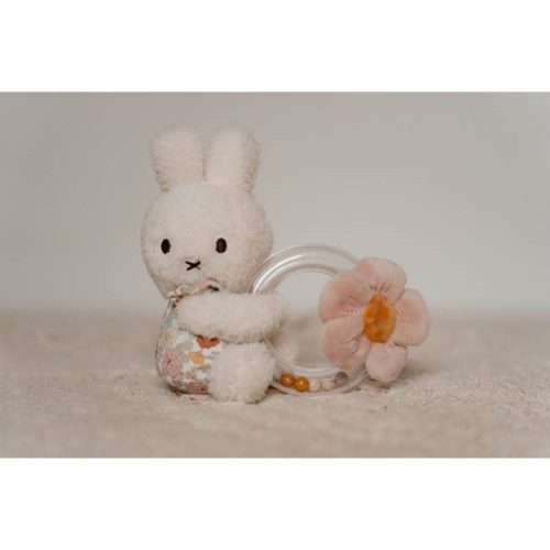 hochet Miffy avec anneau SUNNY jeu éveil bébé little dutch magasin de jouet en bois st pierre 97410 livraison à la réunion 974