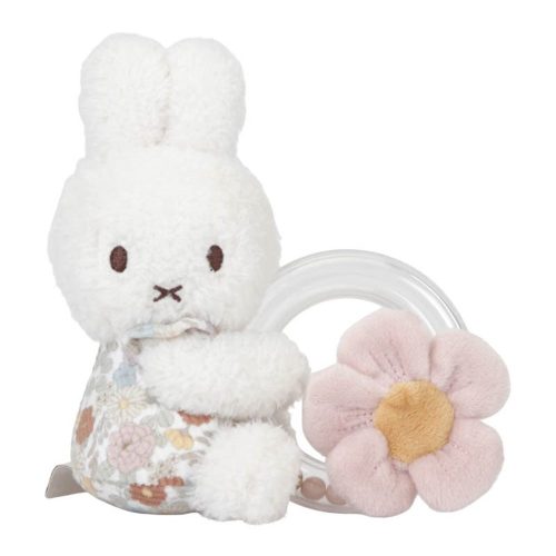 hochet Miffy avec anneau SUNNY jeu éveil bébé little dutch magasin de jouet en bois st pierre 97410 livraison à la réunion 974