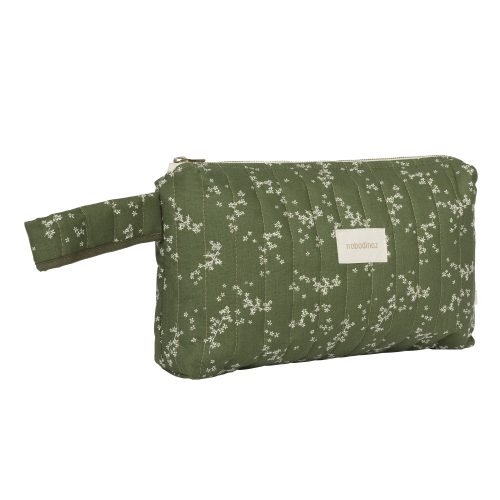 Trousse de toilette green jasmine STORIES revendeur officiel NOBODINOZ magasin de décoration coton bio st pierre 97410 livraison LA REUNION 974