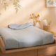 Matelas à langer en coton bio WILLOW SOFT BLUE nobodinoz reunion saint pierre livraison sur toute l'ile 974