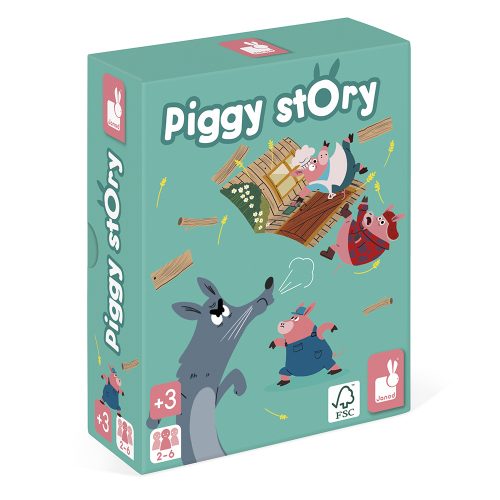 PIGGY STORY Jeu d'adresse revendeur janod reunion