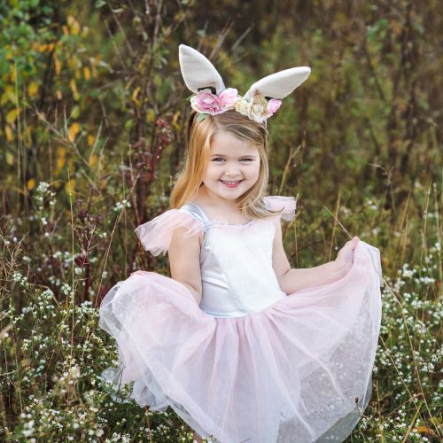 Robe et serre-tête PETIT LAPIN déguisement pour enfant boutique de jouets saint pierre livraison sur toute la reunion 974 fille