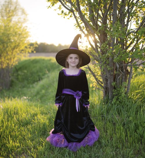 Robe et chapeau VERA la petite sorcière déguisement enfant magasin de jouet enfant déguisement enfant saint pierre ile de le Reunion 974 97410