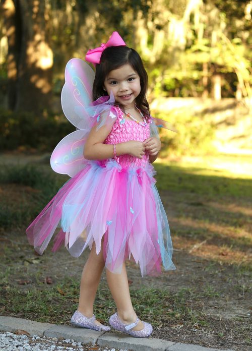 Robe papillon avec ailes et baguette magique déguisement enfant magasin de jouet enfant déguisement enfant saint pierre ile de le Reunion 974 97410