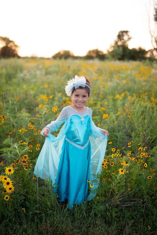 Robe deluxe la reine des neiges déguisement enfant magasin de jouet enfant déguisement enfant saint pierre ile de le Reunion 974 97410