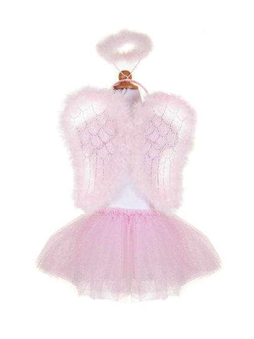 Set Ailes avec Tutu et Serre-tête ANGE ROSE magasin de jouets pour enfant st pierre ile de la réunion 974