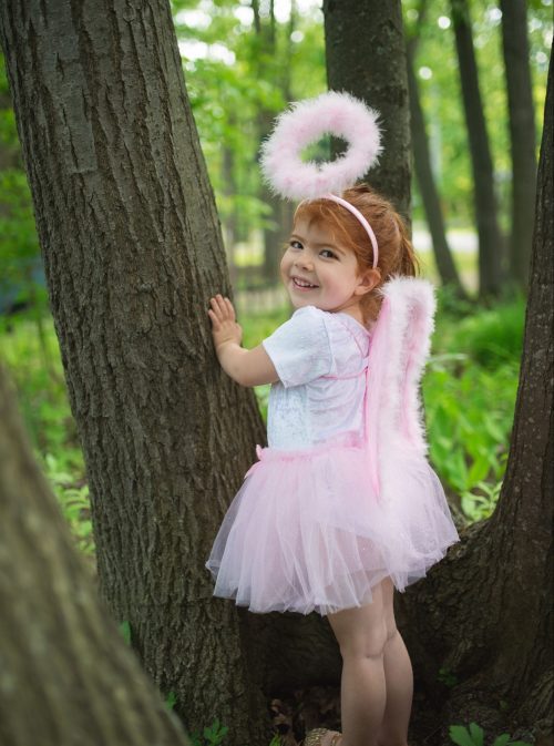 Set Ailes avec Tutu et Serre-tête ANGE ROSE magasin de jouets pour enfant st pierre ile de la réunion 974