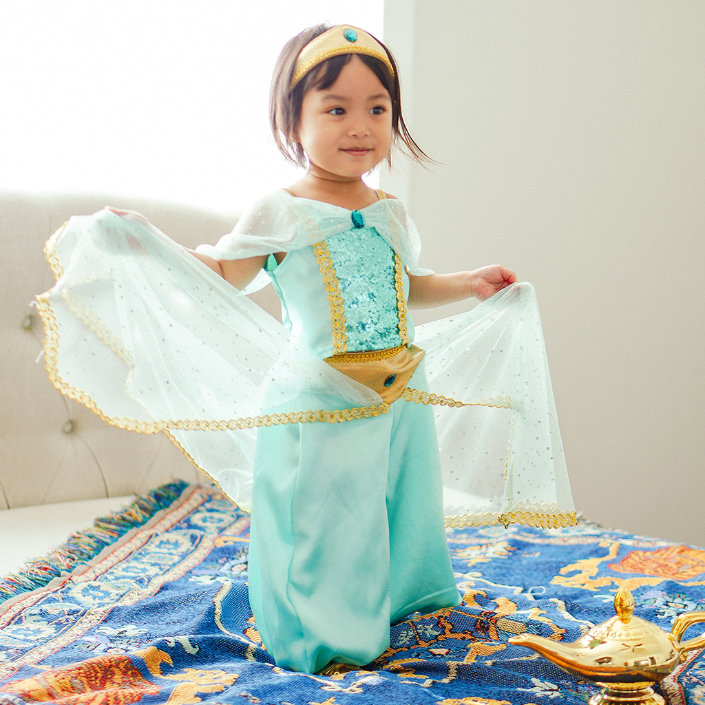 Robe Princesse deluxe JASMINE https www.iletaitunefois.re