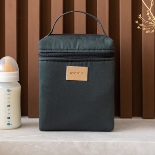 Sac à gouter isotherme BABY ON THE GO Lunchbag isotherme en coton bio magasin bébé et enfant saint pierre de la reunion 974