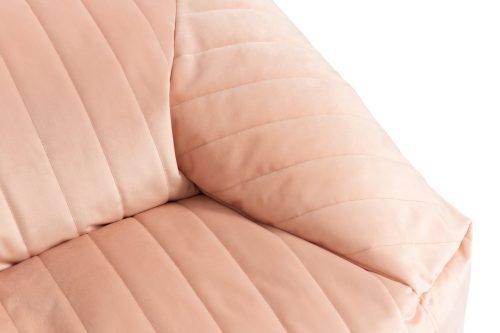 Pouf Déhoussable en velours bio recyclé