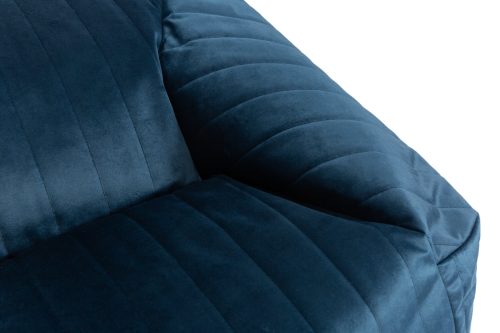 Pouf Déhoussable en velours bio recyclé