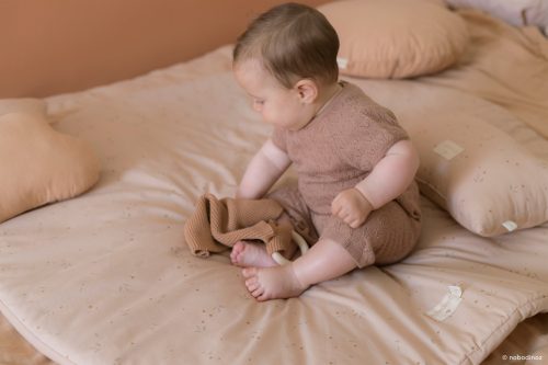 Tapis de jeu rond en coton bio magasin de jouet bébé et enfant saint pierre reunion