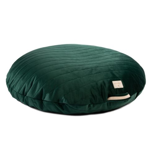 Pouf velours SAHARA en coton bio nobodinoz livraison sur l'ile de la réunion 974 magasin décoration chambre enfant écologique 974