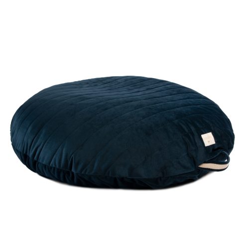 Pouf velours SAHARA en coton bio nobodinoz livraison sur l'ile de la réunion 974 magasin décoration chambre enfant écologique 974